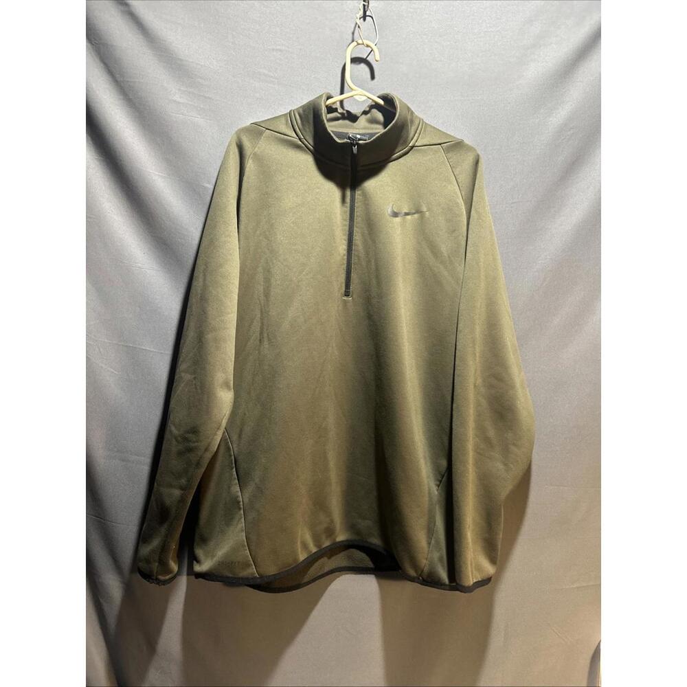 Nike men's Dri-FIT quarter-zip fleece pullover XL #390